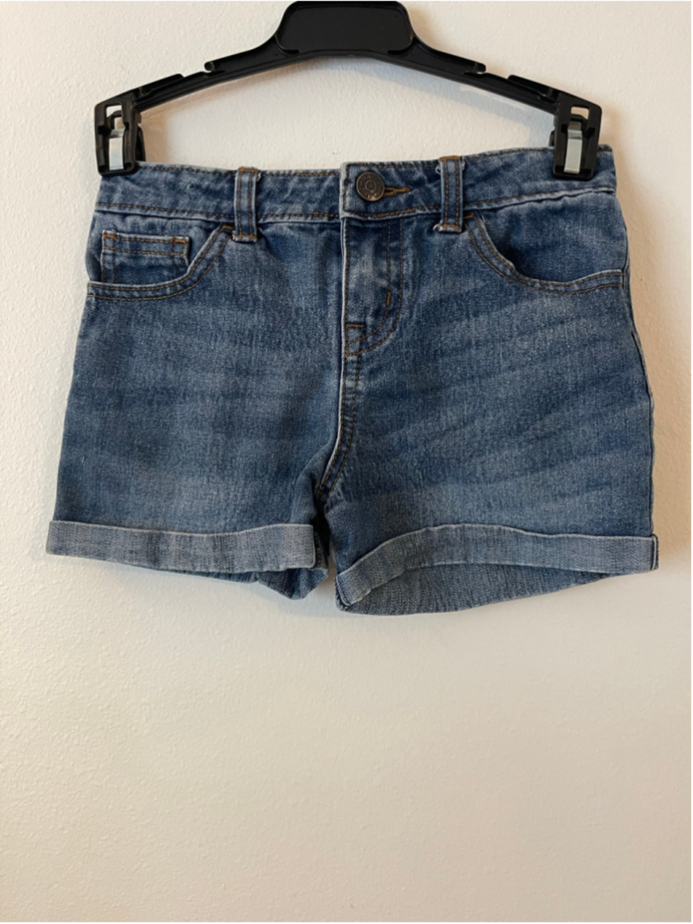 Girls Cherokee Denim Shorts Blue Size 6X